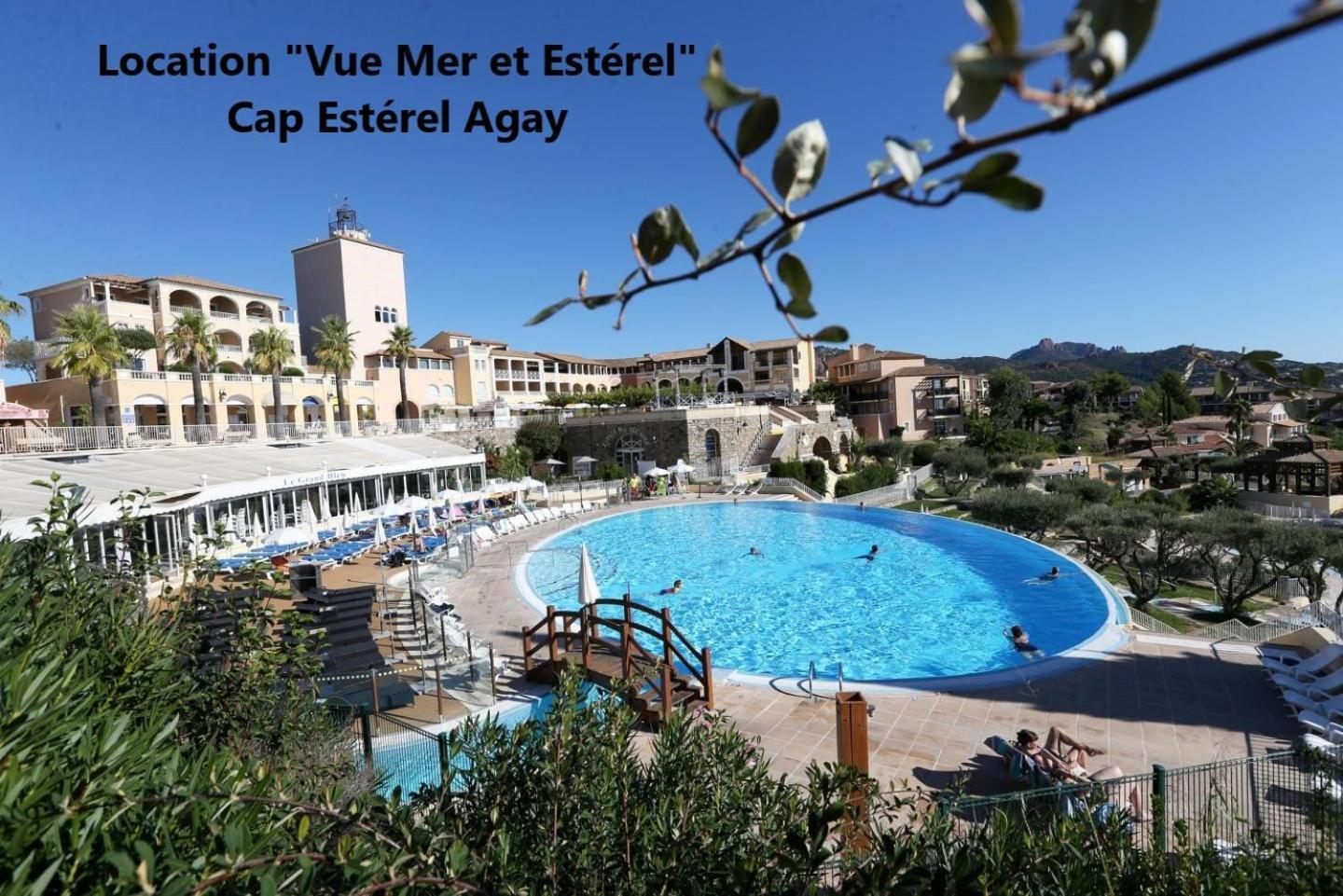 "Location Vue Mer Et Esterel", Cap Esterel Agay-Saint Raphael, T2, Piscines, Parking, Wifi Apartment Exterior photo