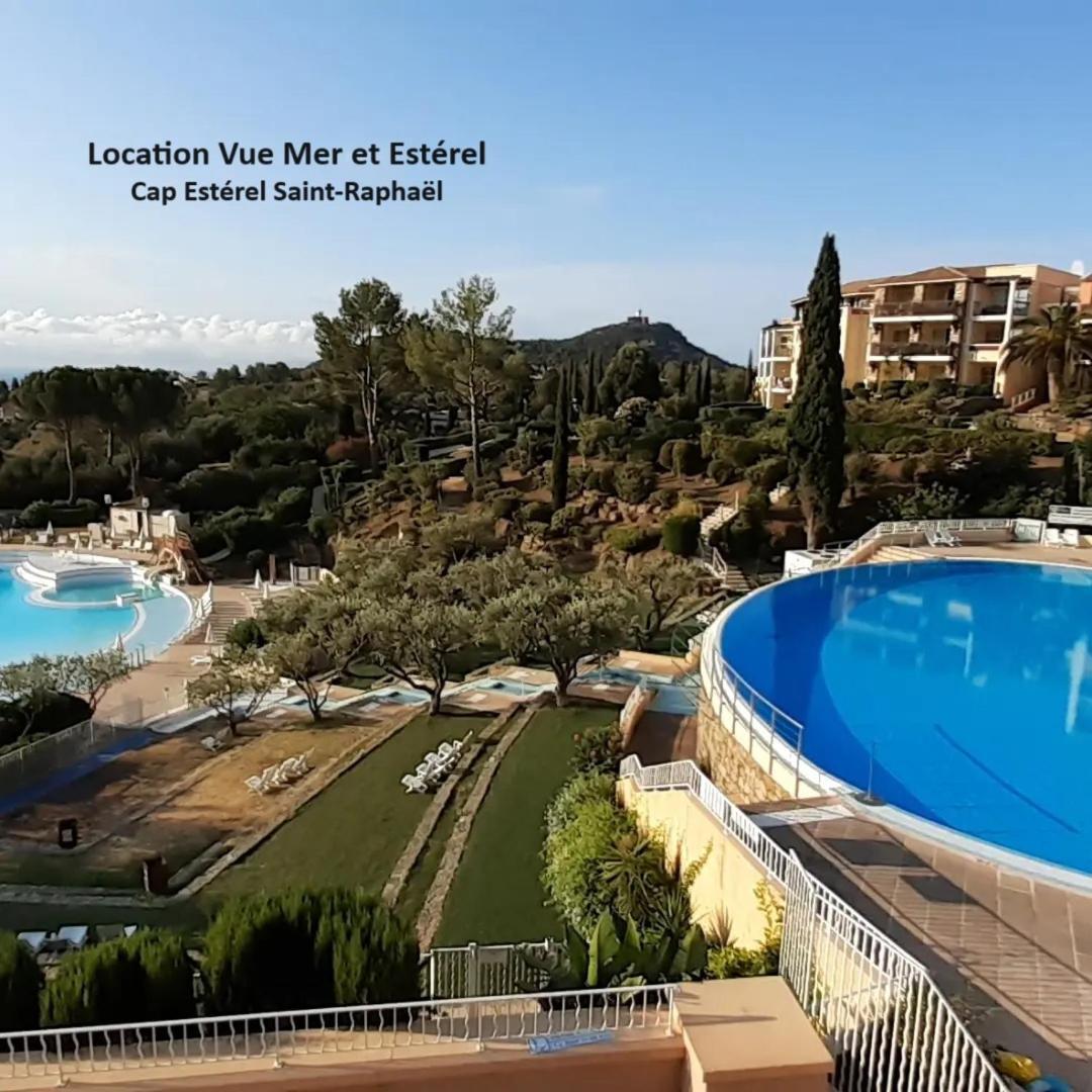 "Location Vue Mer Et Esterel", Cap Esterel Agay-Saint Raphael, T2, Piscines, Parking, Wifi Apartment Exterior photo